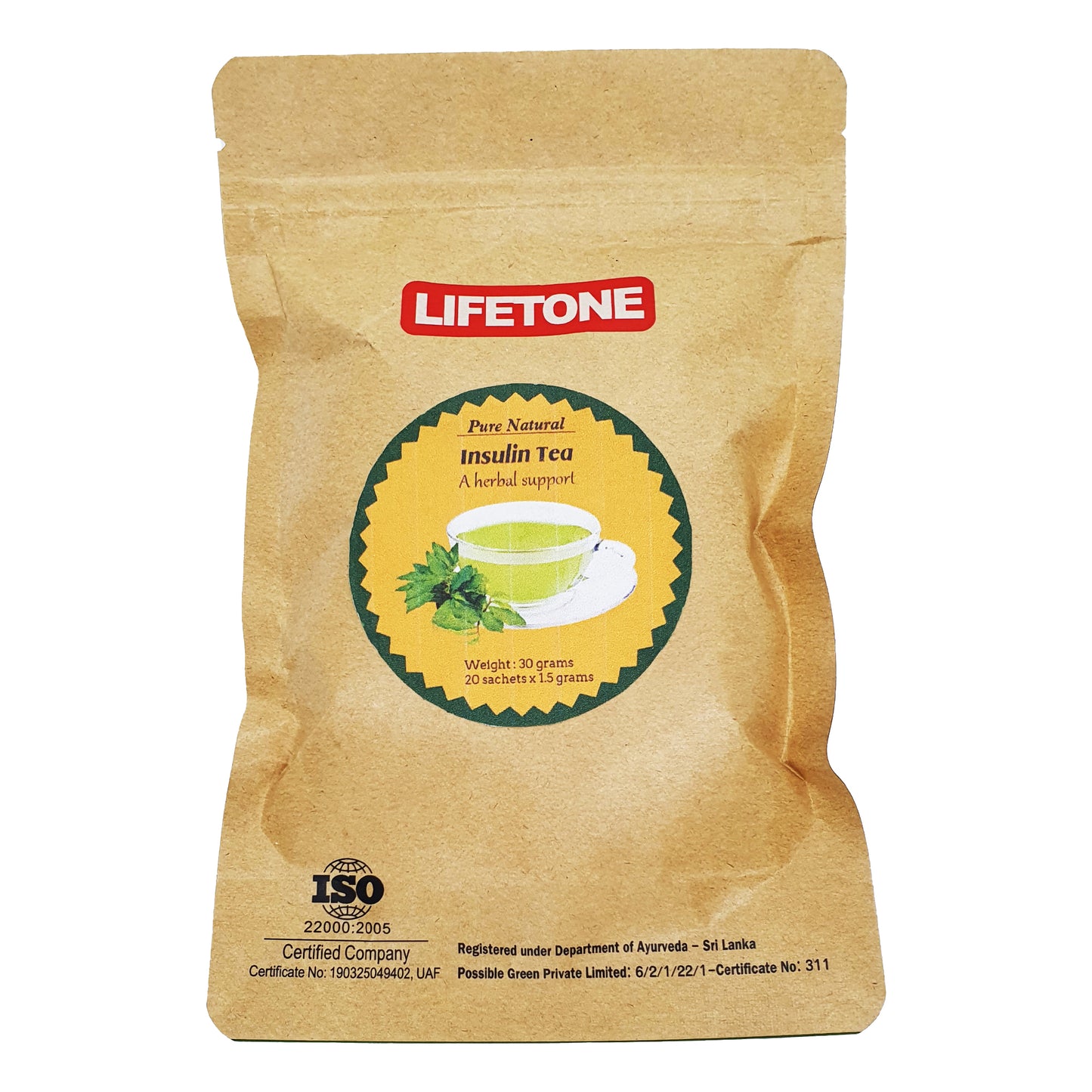 Инсулиновый чай Lifetone (40 г)