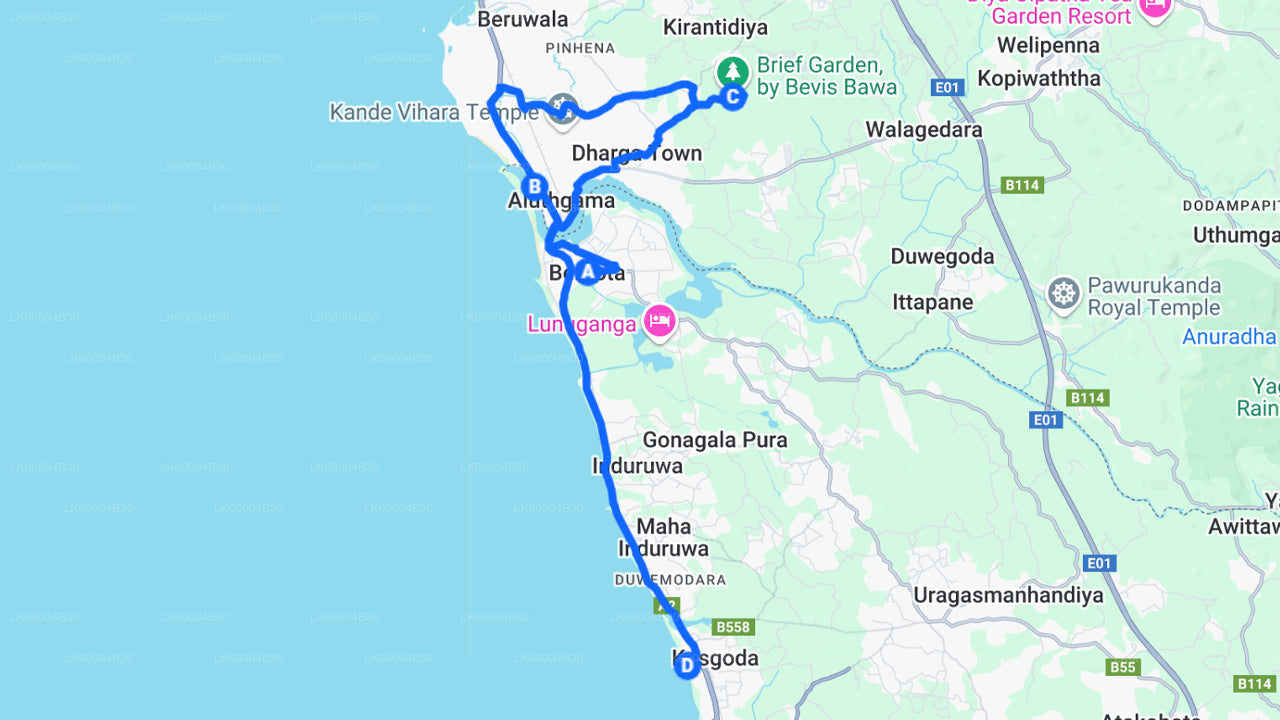 Bentota City Tour