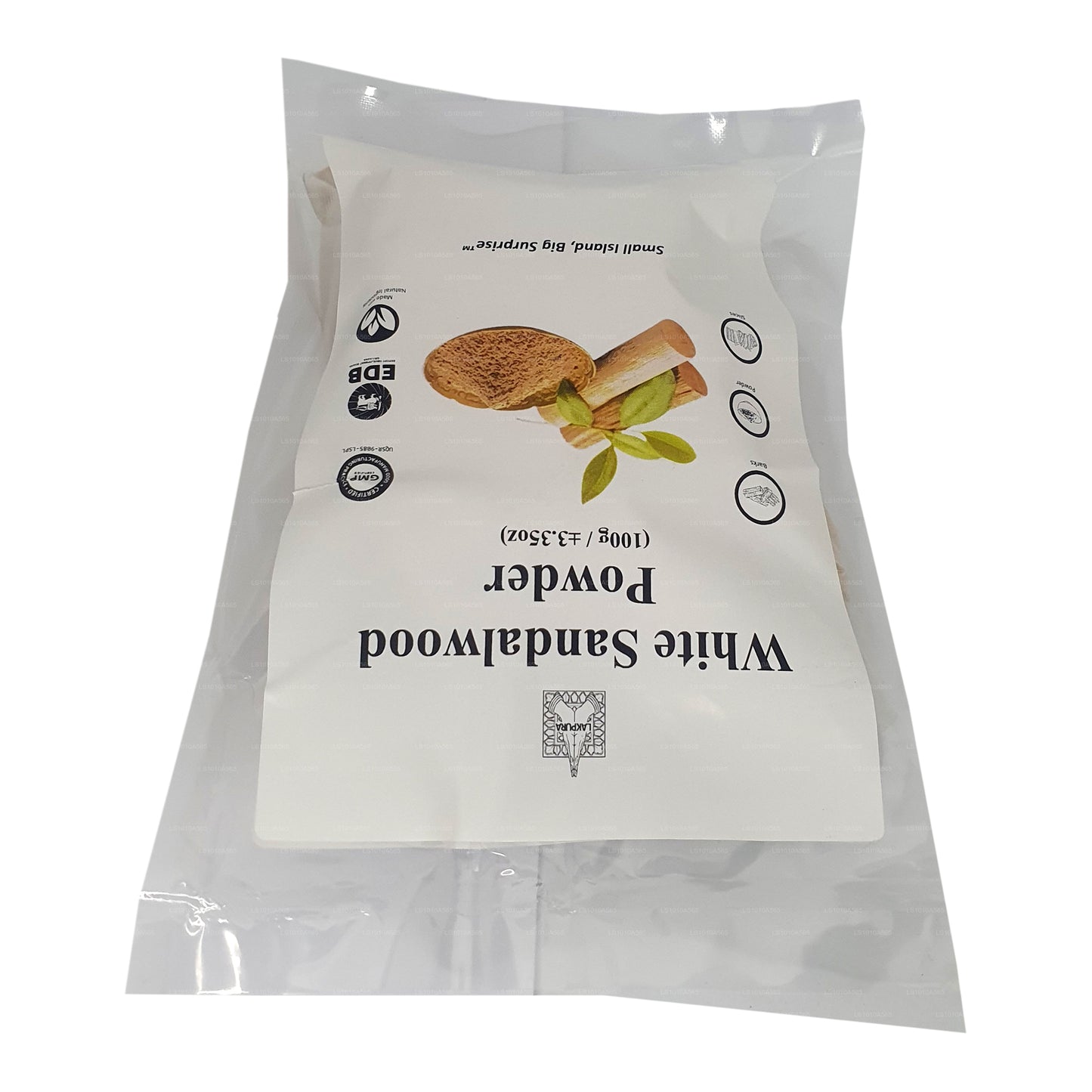 Порошок белого сандалового дерева Lakpura (100 г)