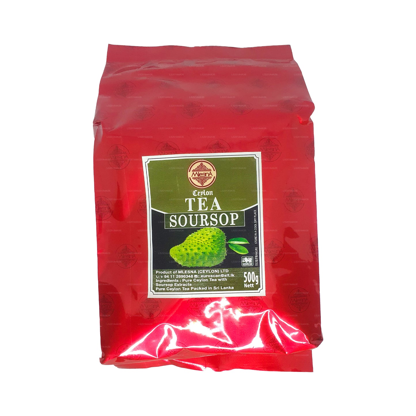 Цейлонский чай Mlesna со сметанным яблоком и черным чаем (500 г)