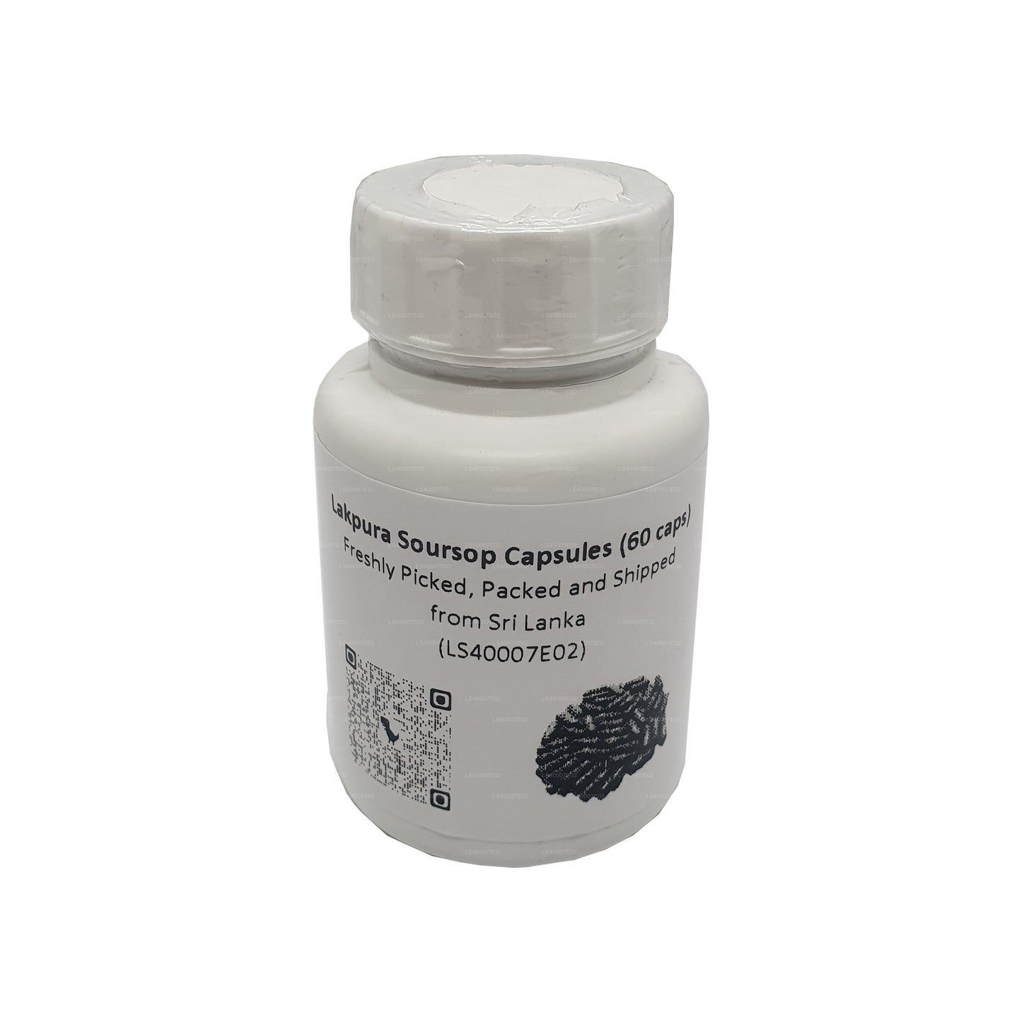 Листья гравиолы Lakpura Organic Soursop 60 капсул