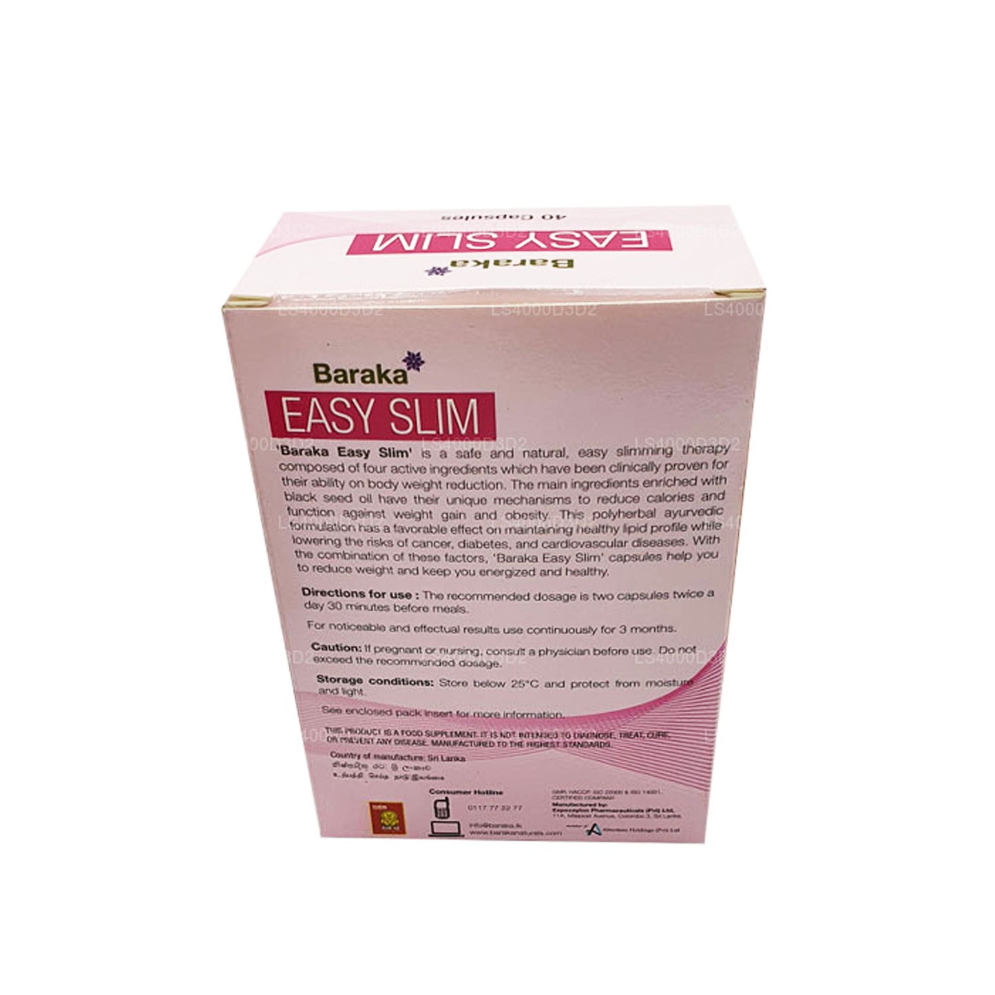 Baraka Easy Slim (40 капсул)