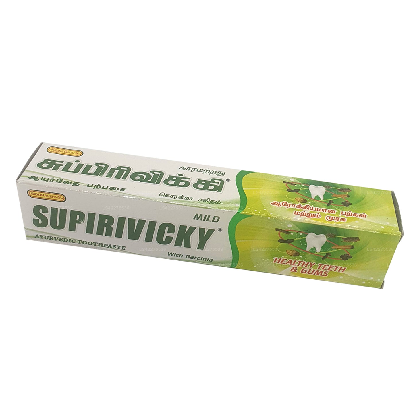 Мягкая аюрведическая зубная паста Siddhalepa Supirivicky (40 г)