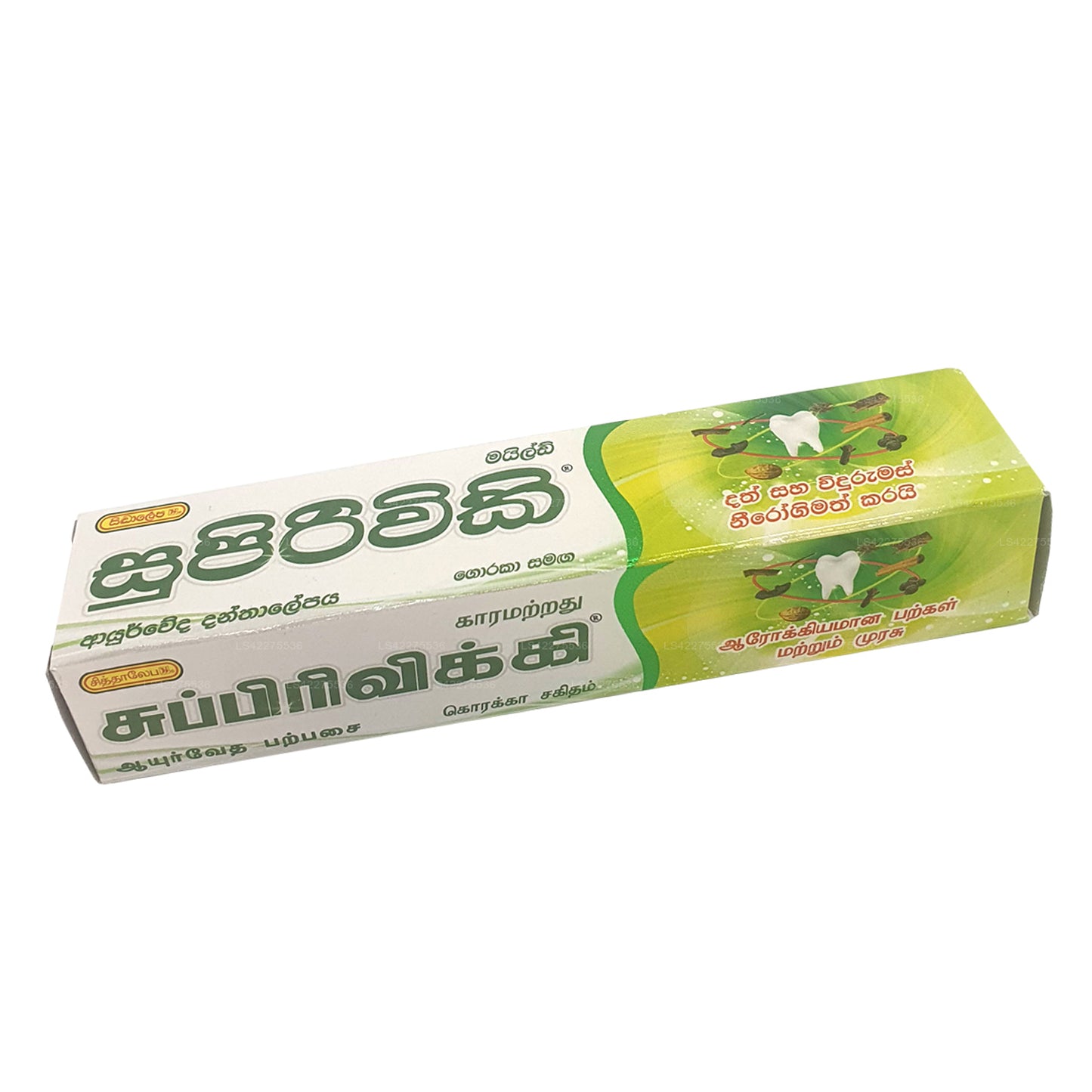 Мягкая аюрведическая зубная паста Siddhalepa Supirivicky (40 г)
