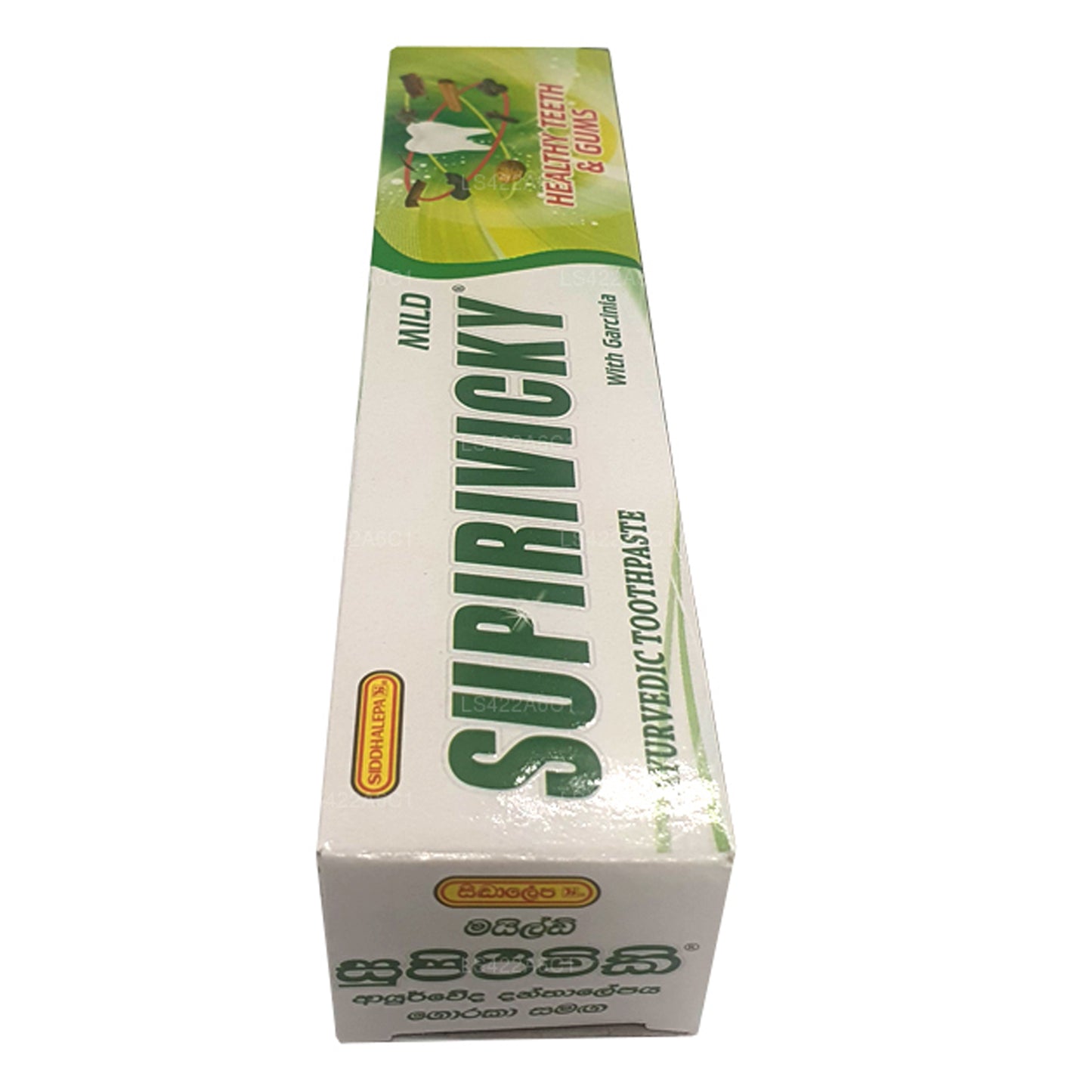 Мягкая аюрведическая зубная паста Siddhalepa Supirivicky (40 г)