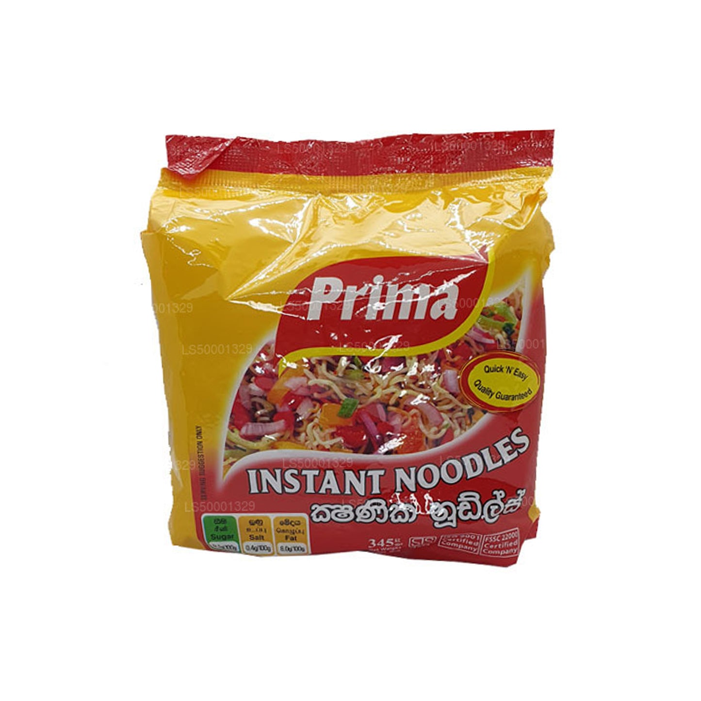 Лапша быстрого приготовления Prima (345 г)
