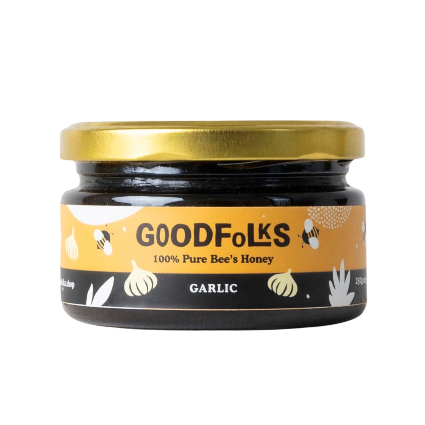Шриланкийский пчелиный мед Goodfolks с чесноком (250 г)