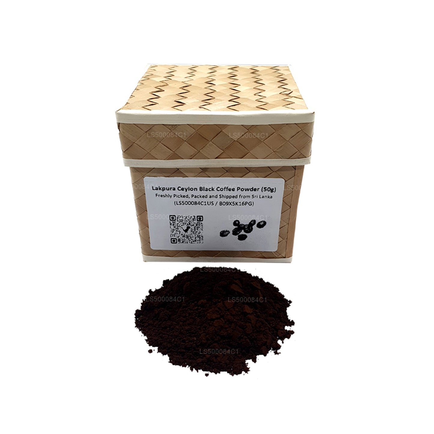 Черный кофе Lakpura Ceylon в порошке (50 г)