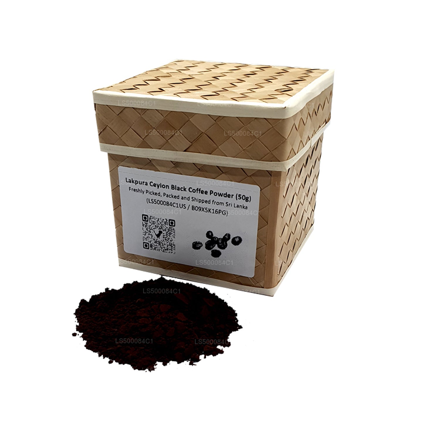 Черный кофе Lakpura Ceylon в порошке (50 г)