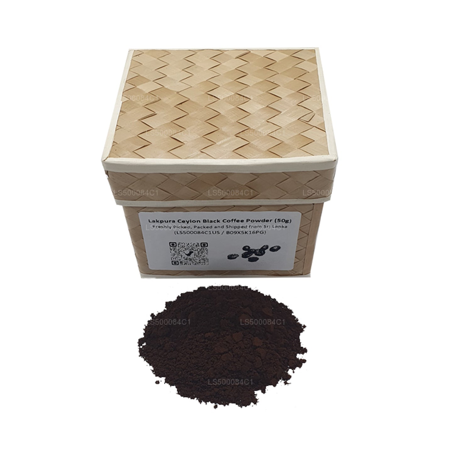 Черный кофе Lakpura Ceylon в порошке (50 г)
