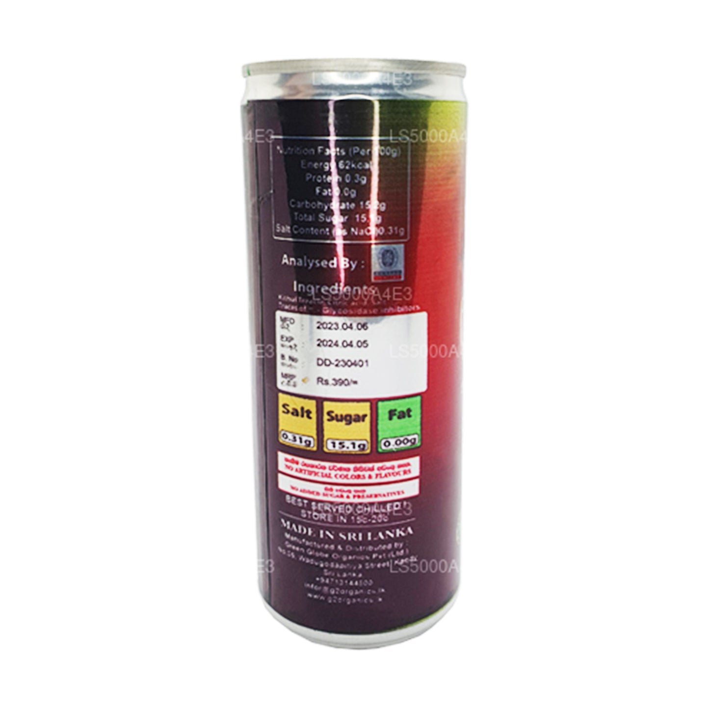 Green Globe Dambadiya Kithul Drink (250ml)