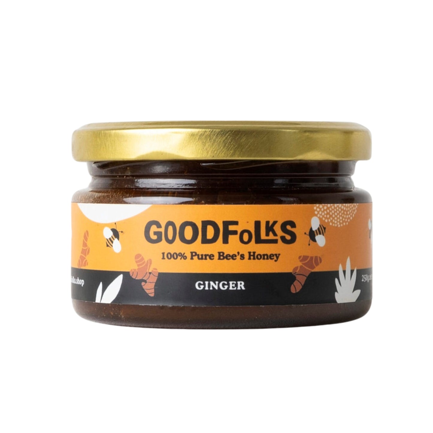 Шриланкийский пчелиный мед Goodfolks с чесноком (250 г)