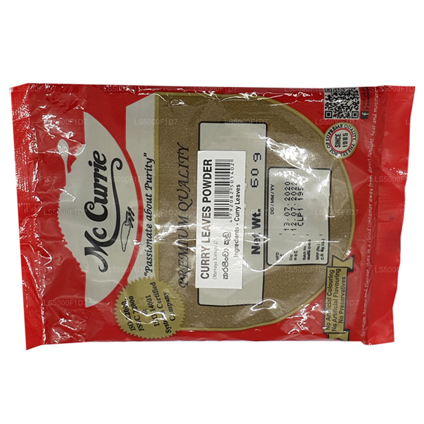 Mc Currie Curry Leaves Powder (50g)