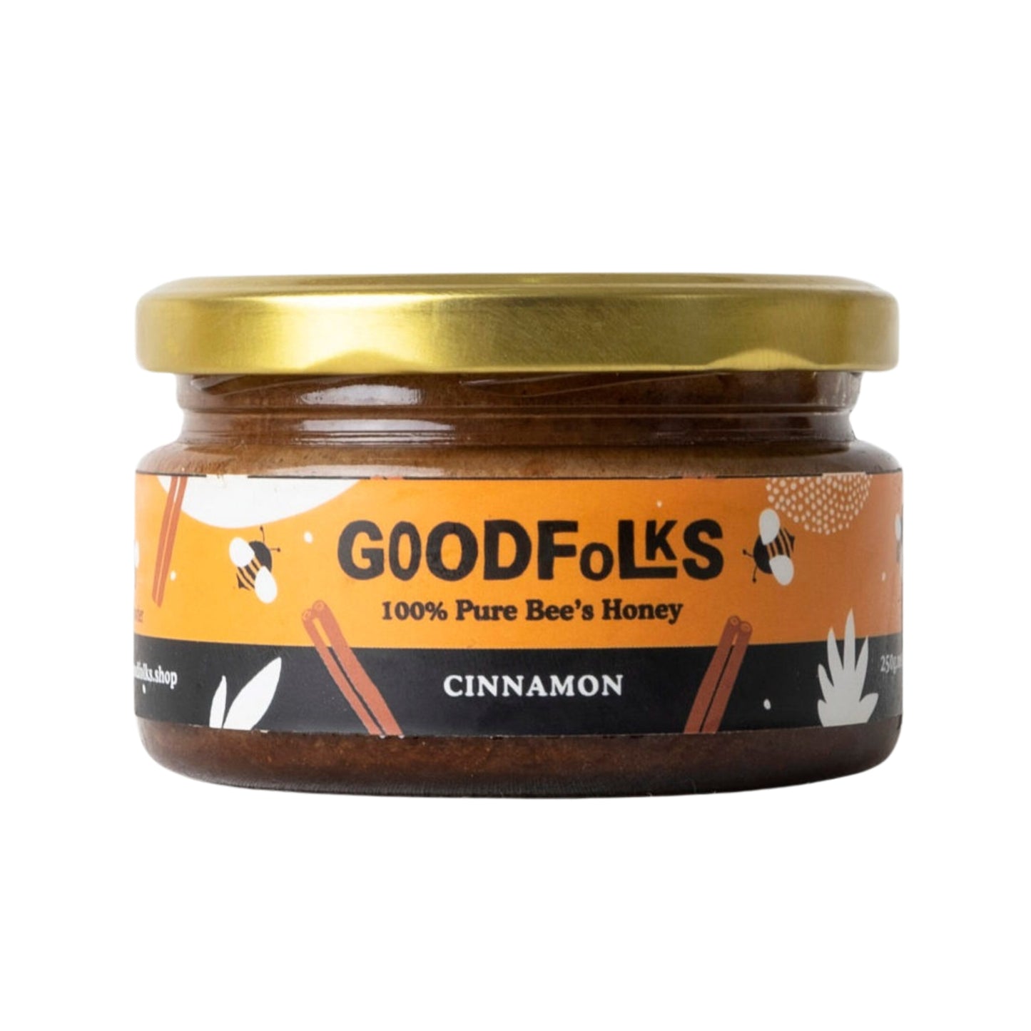 Шриланкийский пчелиный мед Goodfolks с чесноком (250 г)