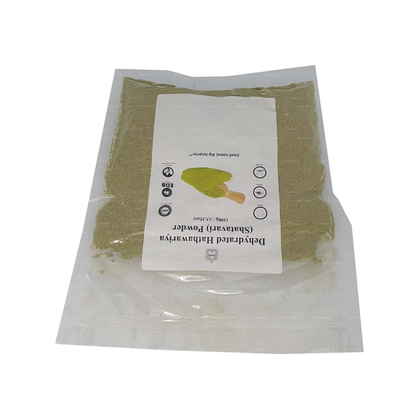 Обезвоженный порошок хатхаварии (шатавари) Lakpura (100 г)