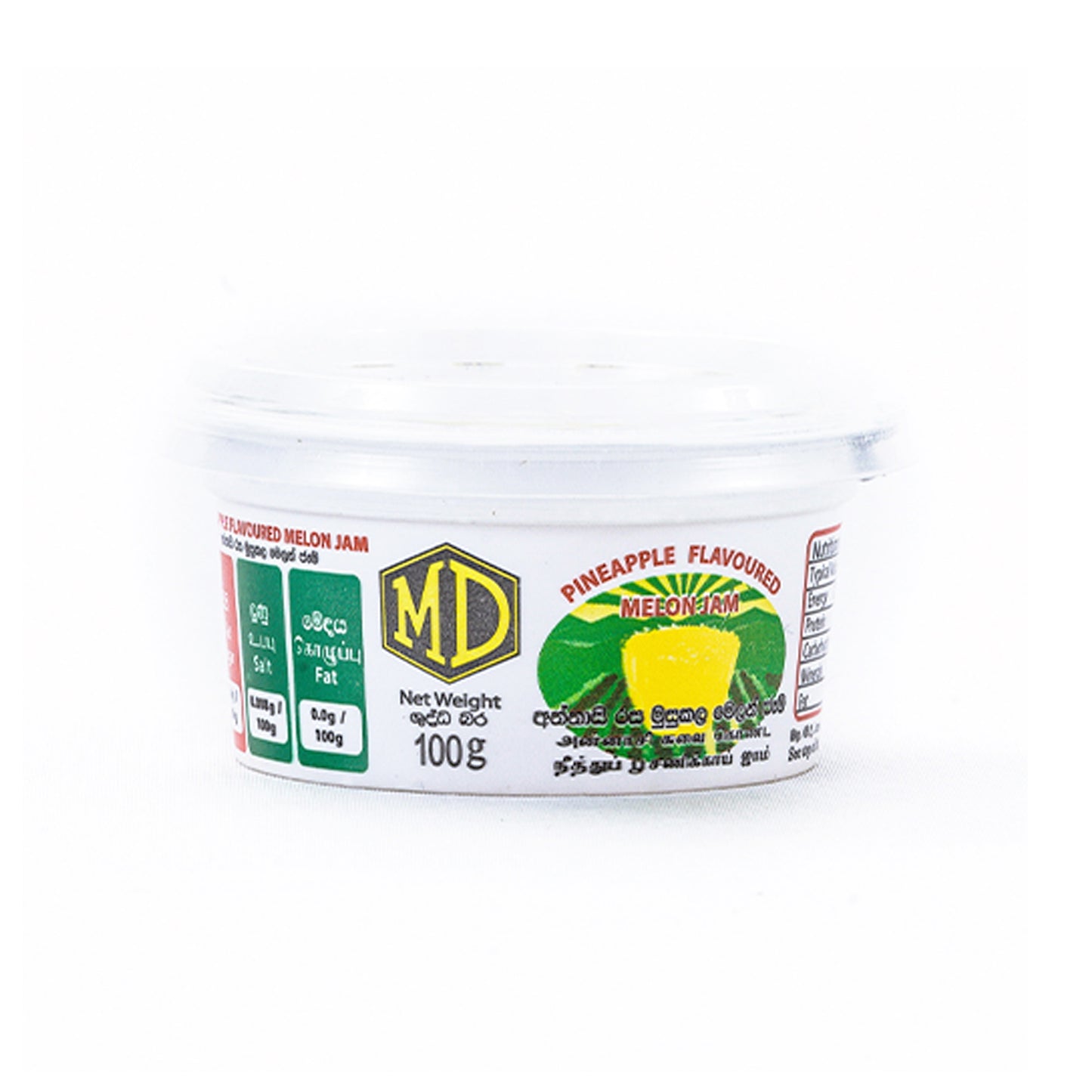 Ананасовое варенье MD (100 г)