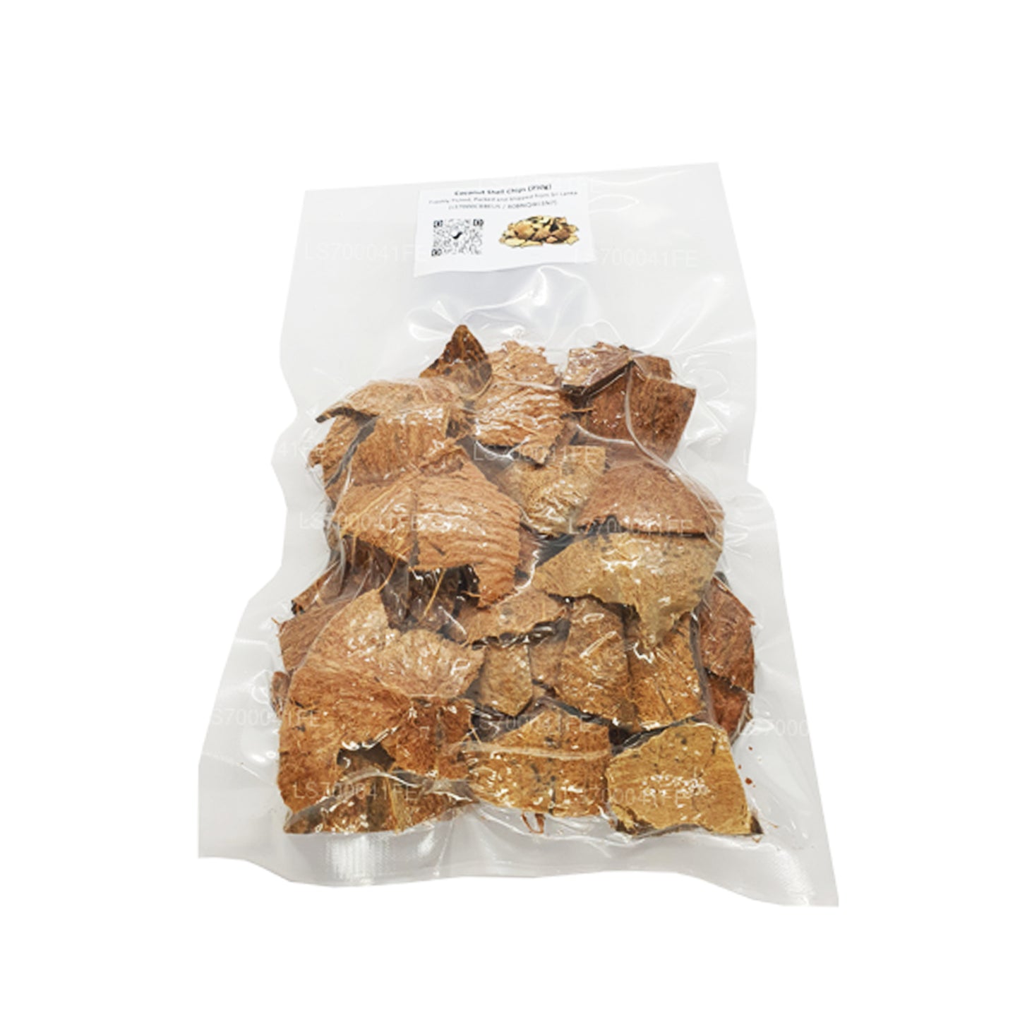 Чипсы из скорлупы кокосового ореха Lakpura (250 г)