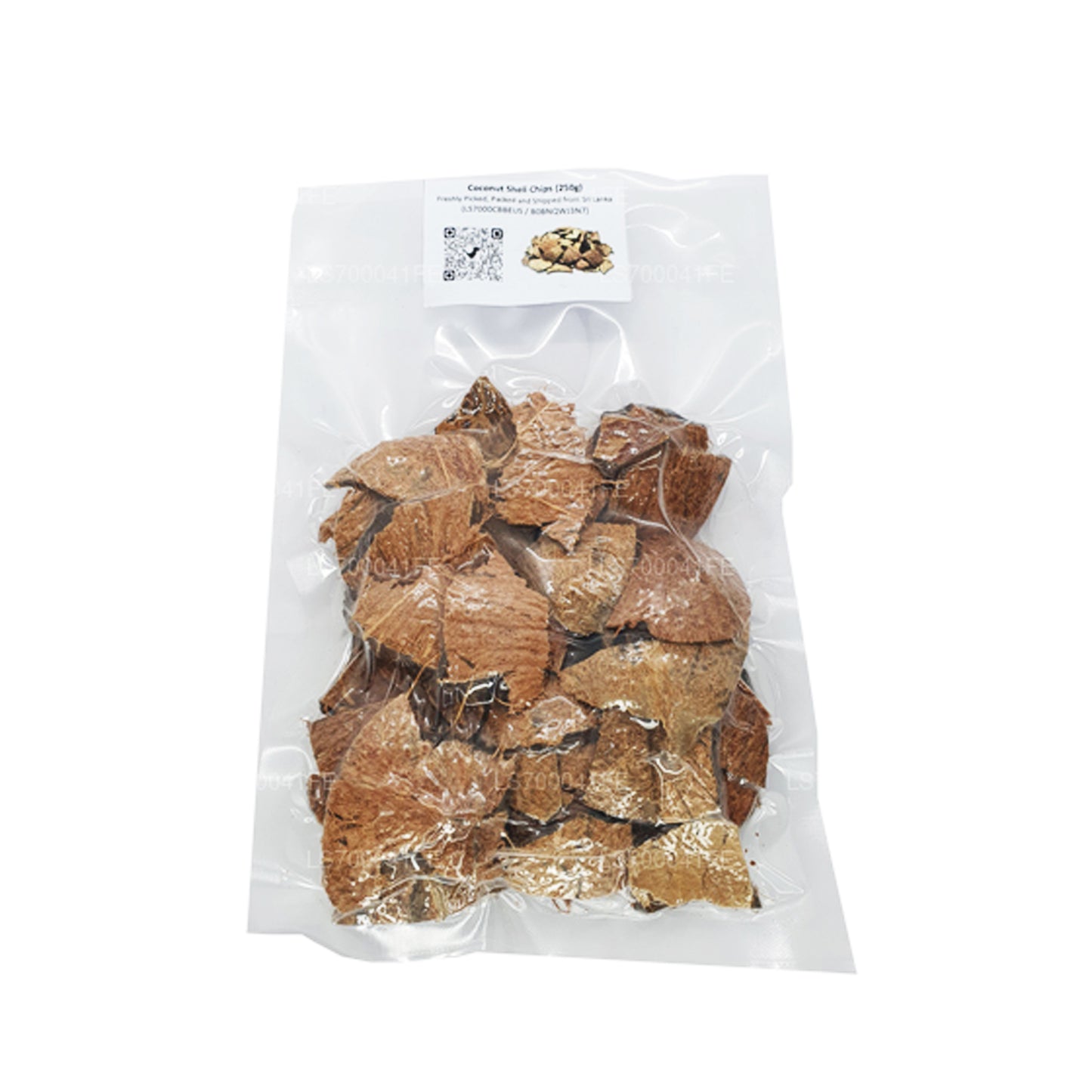 Чипсы из скорлупы кокосового ореха Lakpura (250 г)