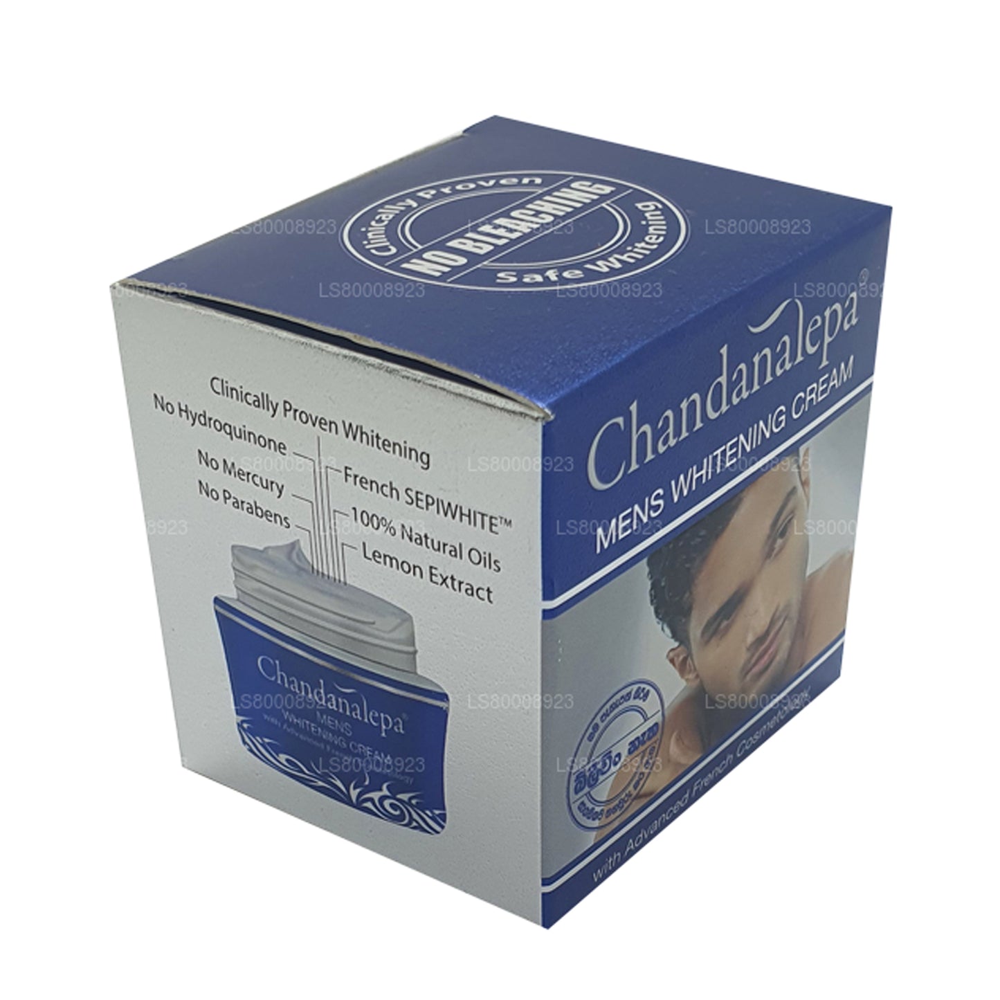 Отбеливающий крем для мужчин Chandanalepa (20 г)