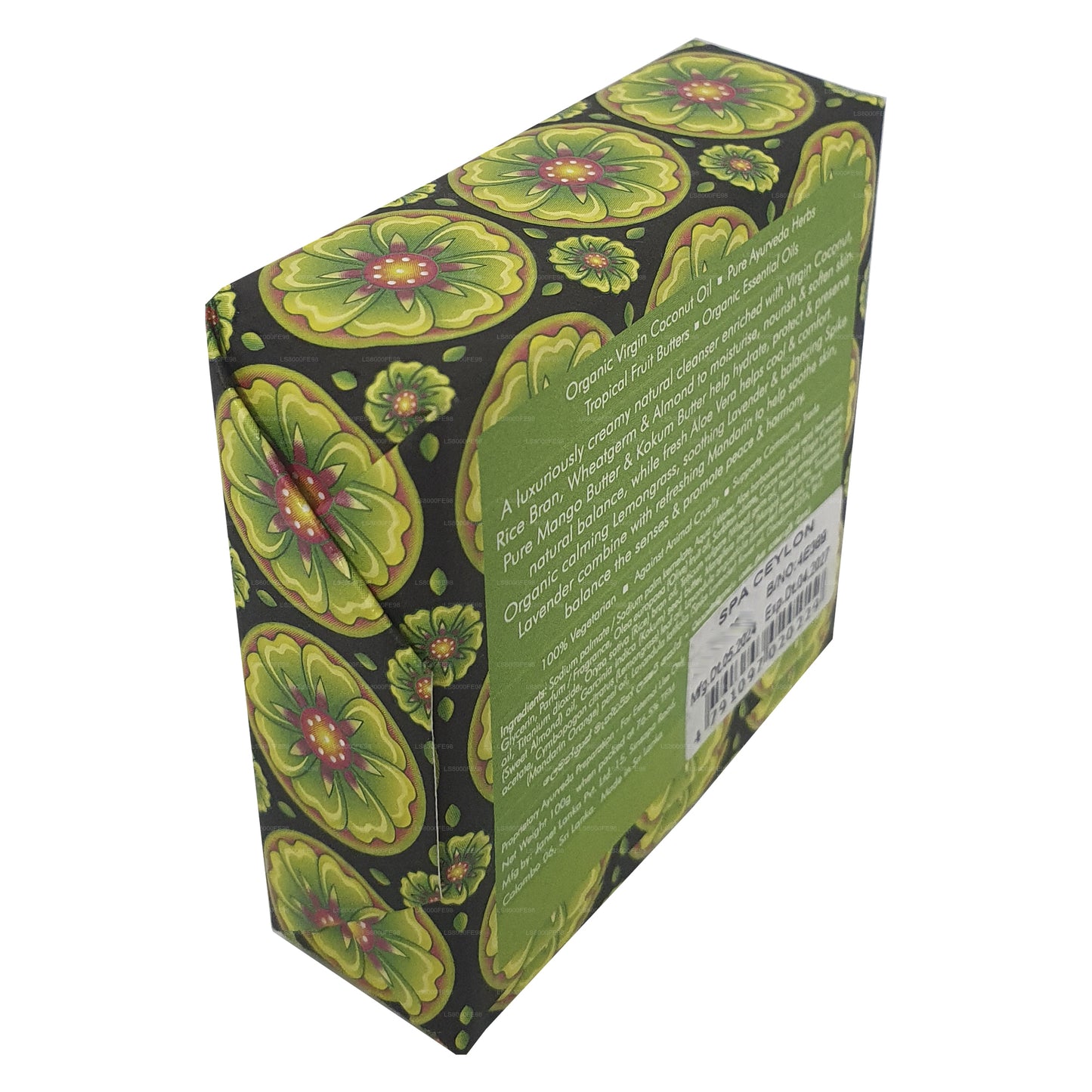 Spa Ceylon Lemongrass Mandarin Luxury Soap (100g)