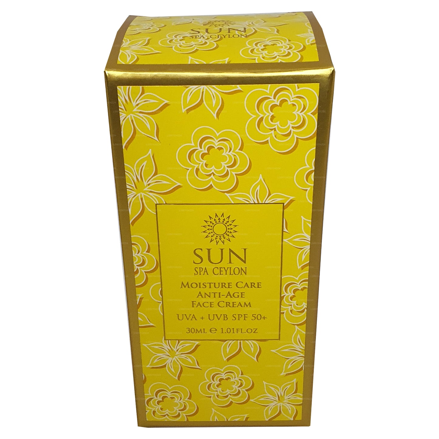 Увлажняющий антивозрастной крем для лица Spa Ceylon SUN «SPF 50+» (50 мл)