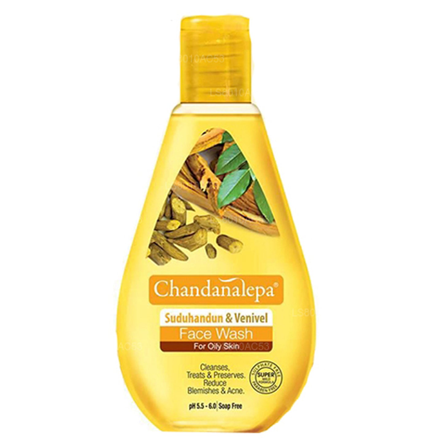 Гель для умывания лица Chandanalepa Sandun and Venivel (50 мл)