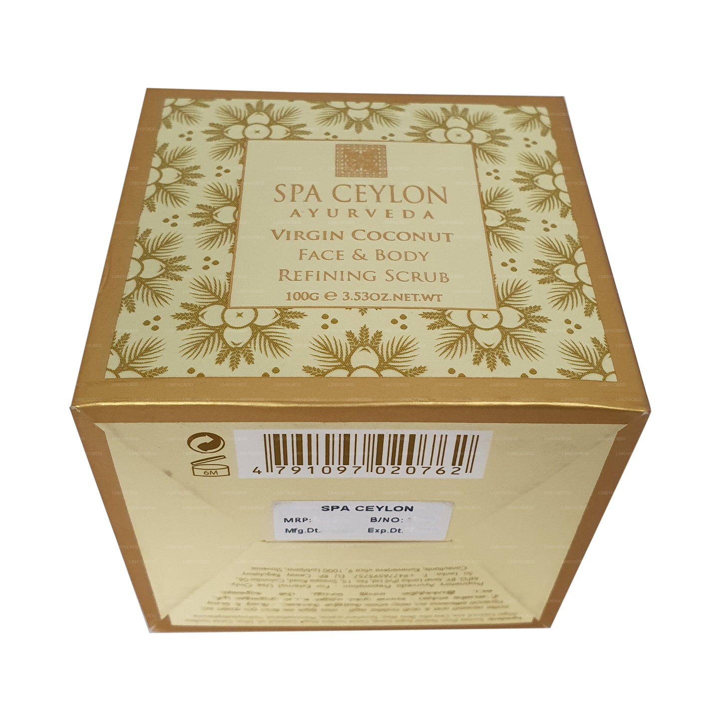 Омолаживающий скраб для лица и тела Spa Ceylon Virgin с кокосом (100 г)