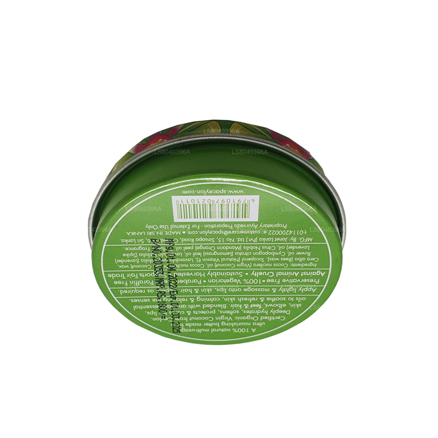 Натуральное кокосовое масло Spa Ceylon Lemongrass Mandarin первого отжима (25 г)