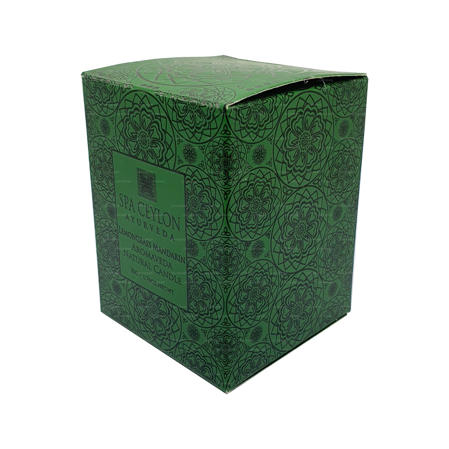 Spa Ceylon Lemongrass Mandarin - Aromaveda Natural Candle (50g)