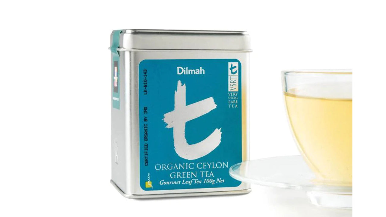Органический цейлонский зеленый чай серии Dilmah t (100 г)