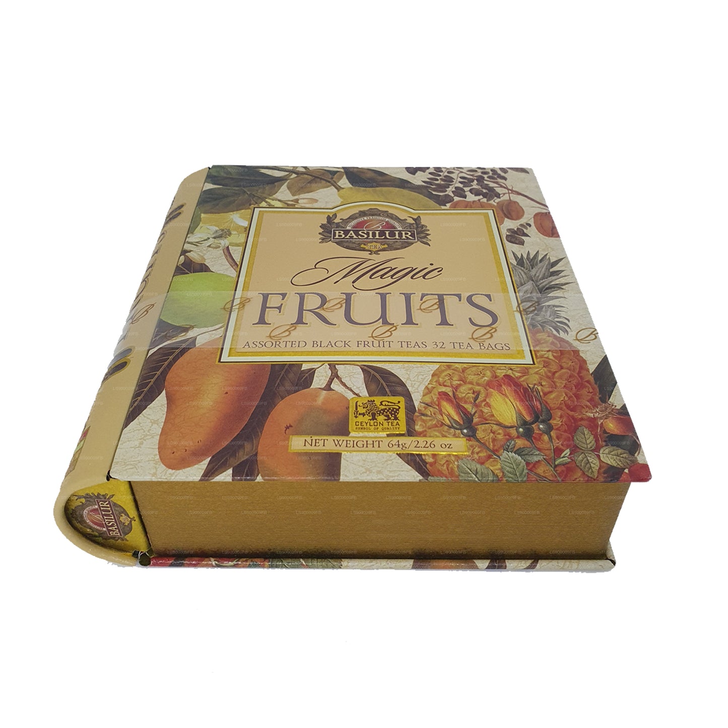 Книга чая Basilur «Волшебное фруктовое ассорти» (64 г) Caddy