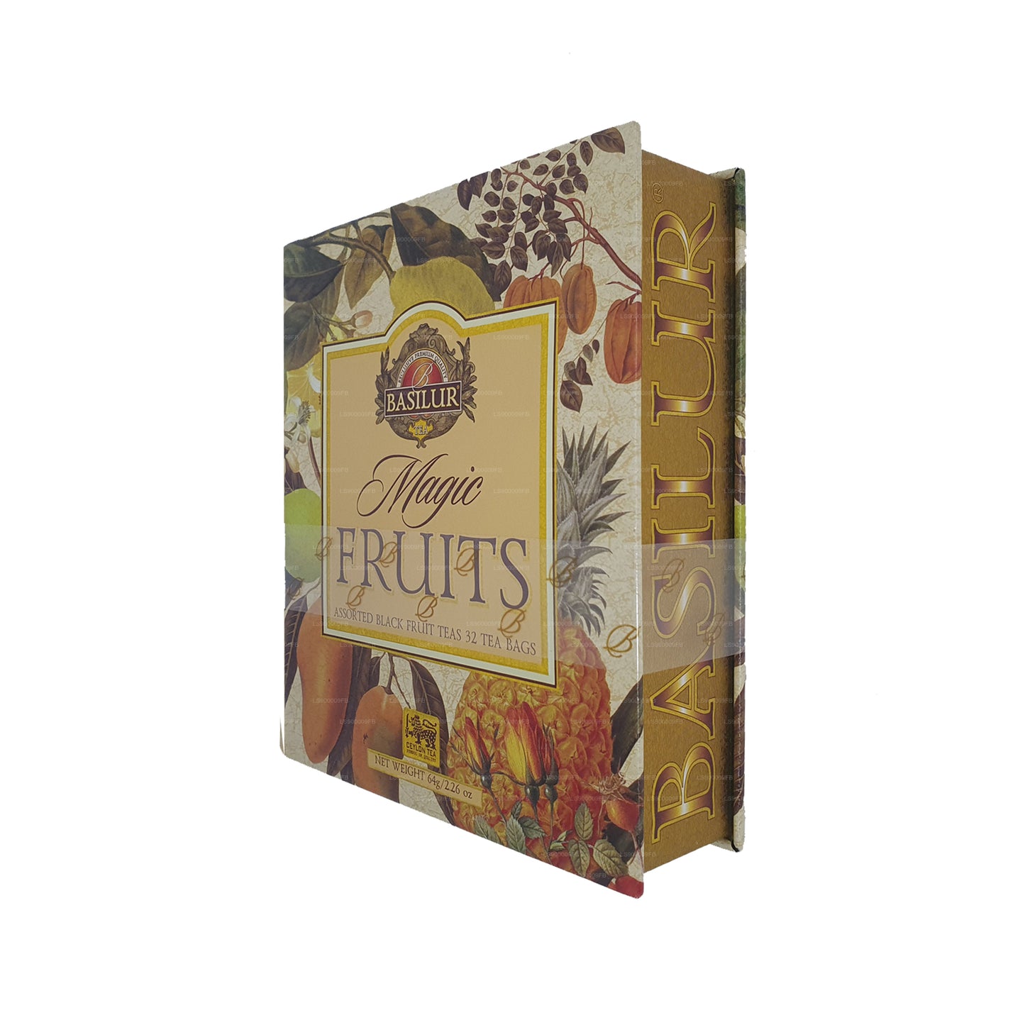 Книга чая Basilur «Волшебное фруктовое ассорти» (64 г) Caddy
