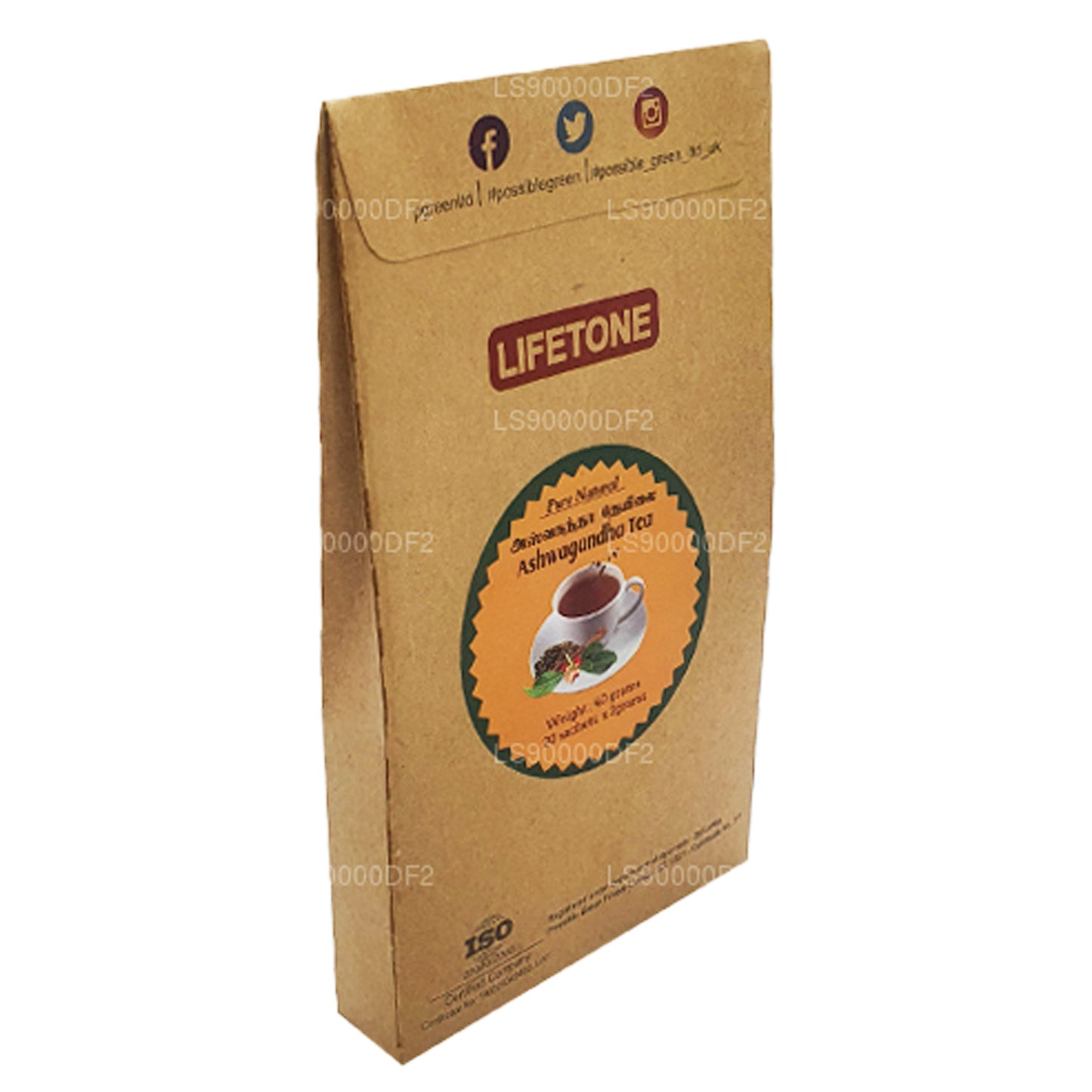Чай Lifetone с ашвагандой (40 г)