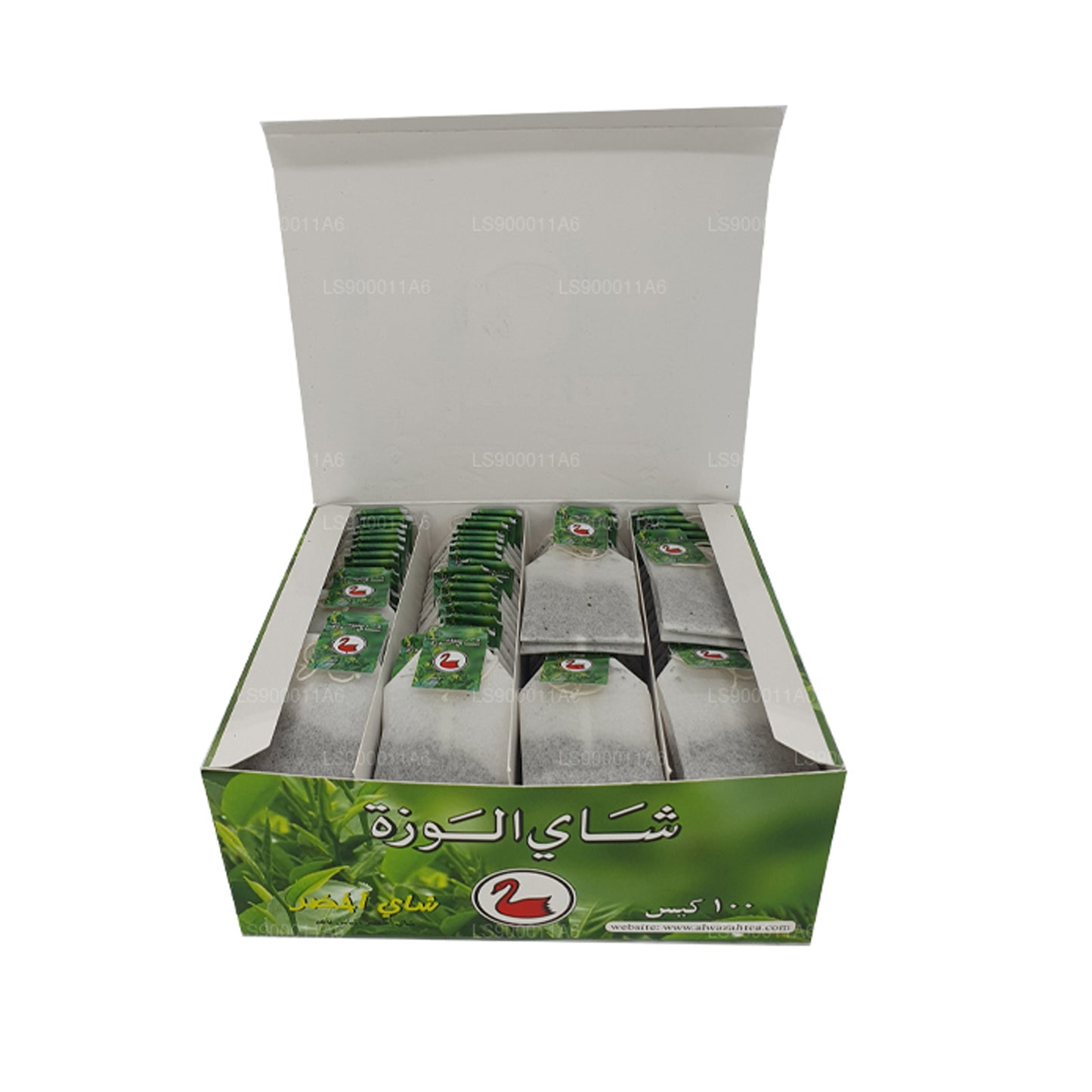 Зеленый чай Alwazah 100 пакетиков (200 г)