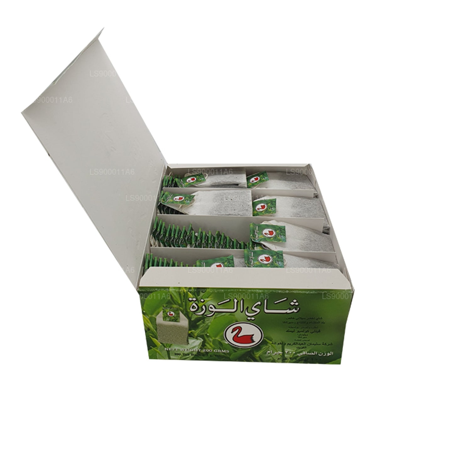 Зеленый чай Alwazah 100 пакетиков (200 г)