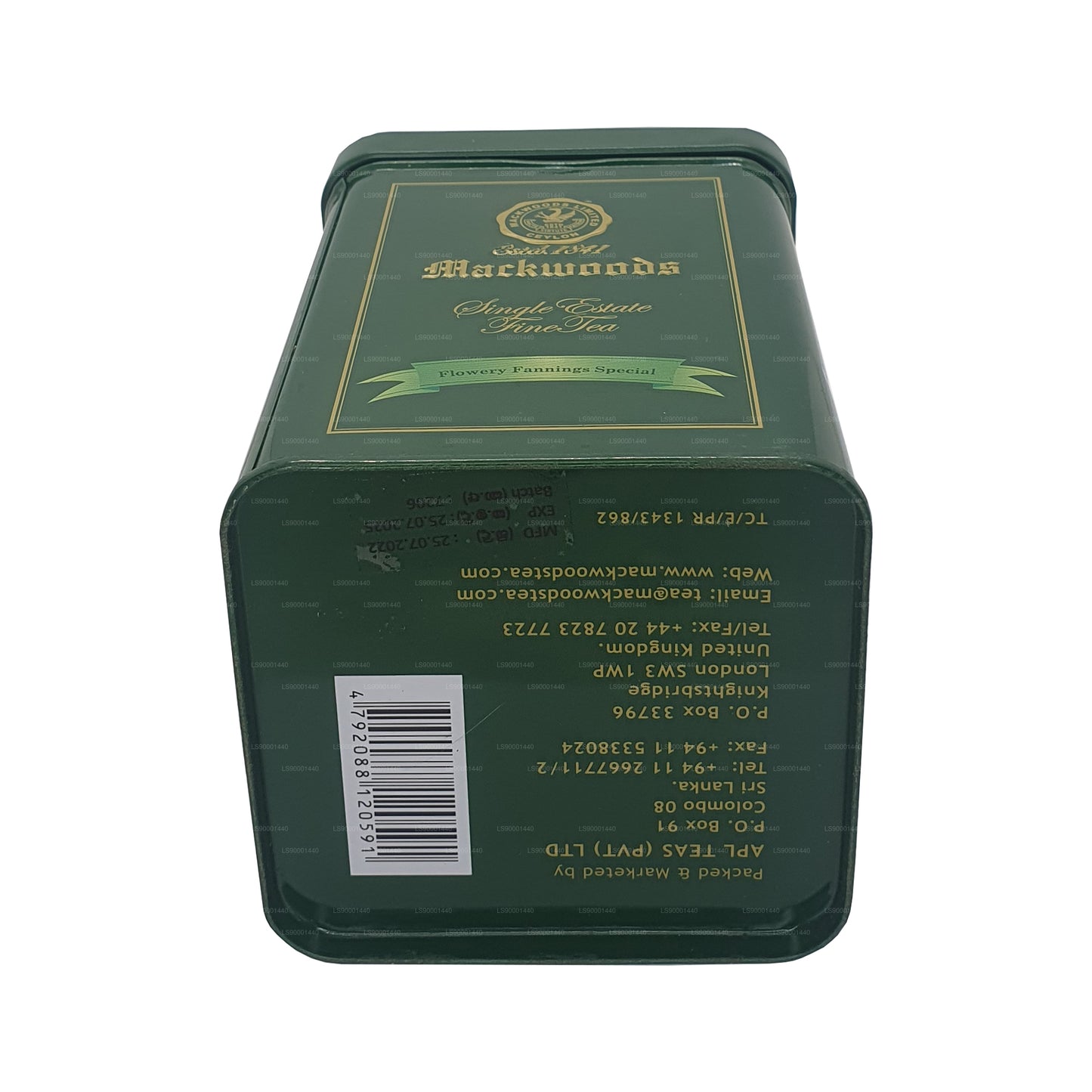 Чай Mackwoods Single Estate с цветочными фэннингами специального сорта (FFSP) (100 г)