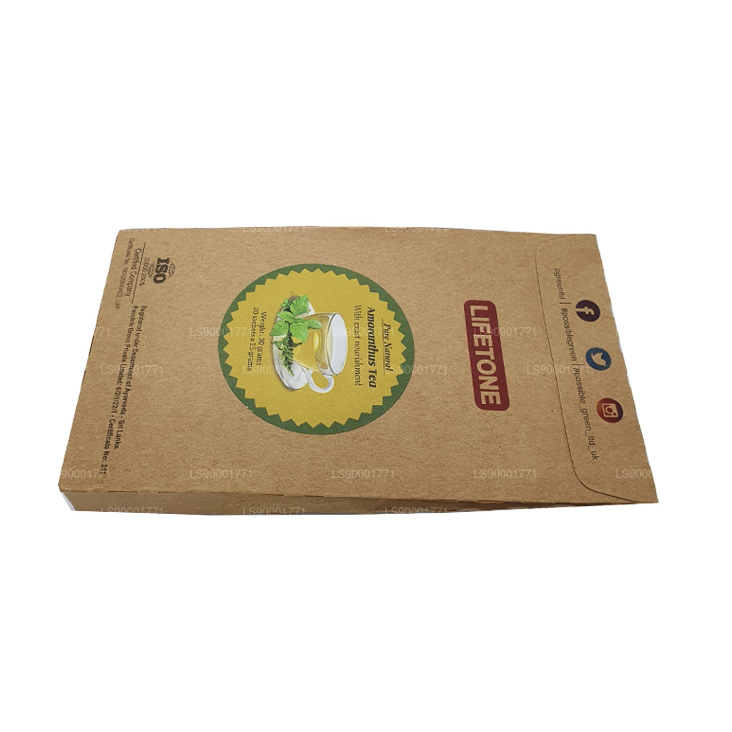 Чай Lifetone с амрантусом (30 г)