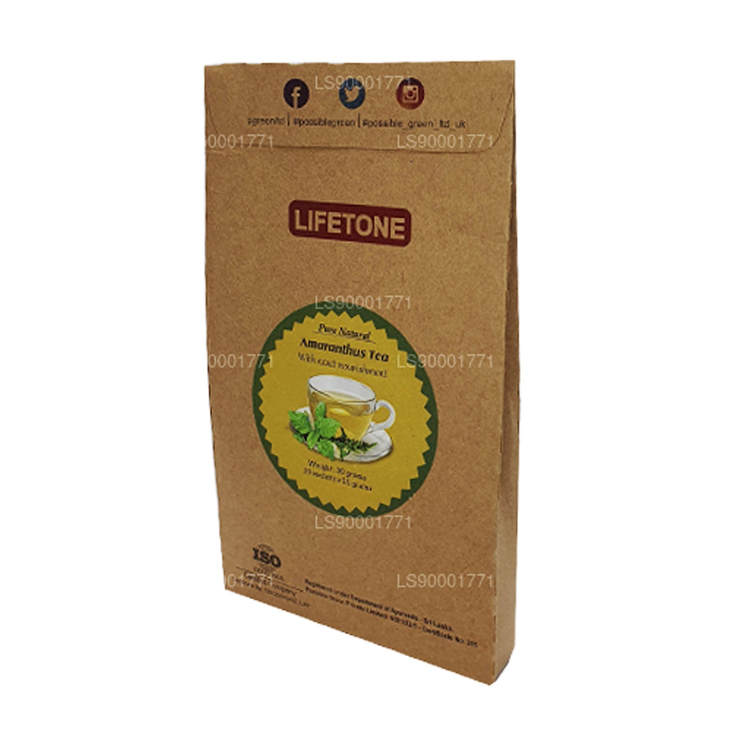 Чай Lifetone с амрантусом (30 г)