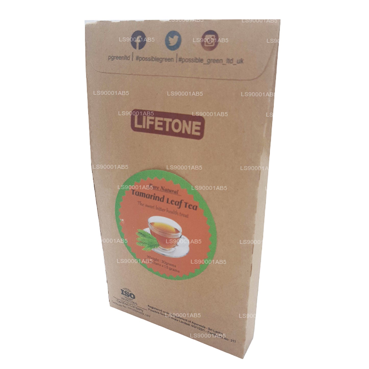 Чай из листьев тамаринда Lifetone (40 г)