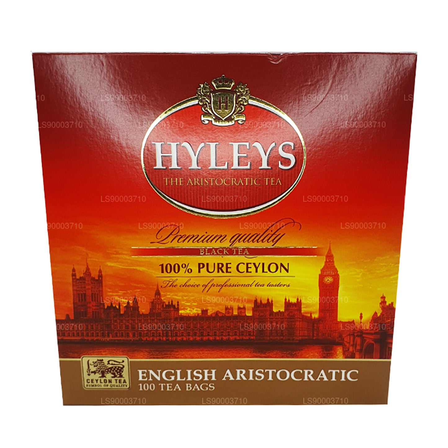 Черный чай высшего качества HYLEYS, 100 пакетиков (200 г)