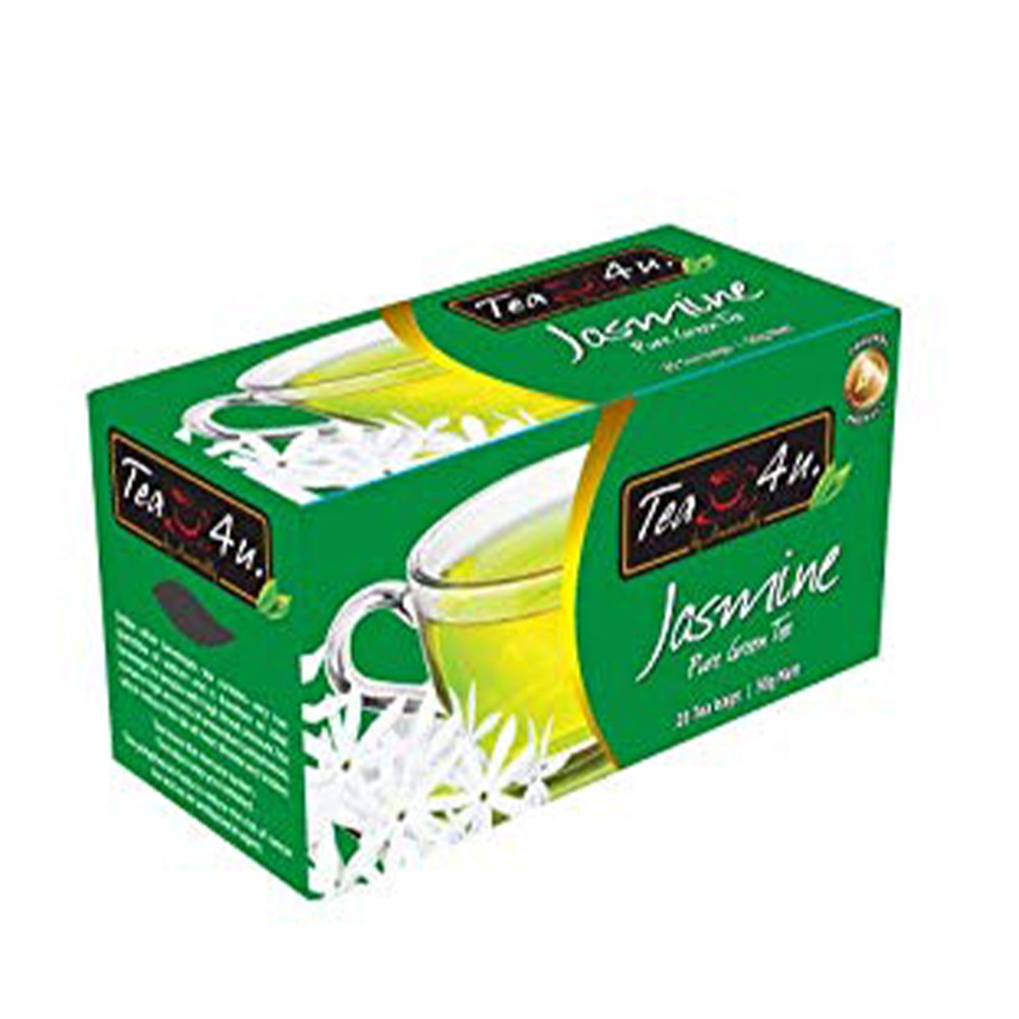 Зеленый чай Tea4U с жасмином (50 г) 25 пакетиков