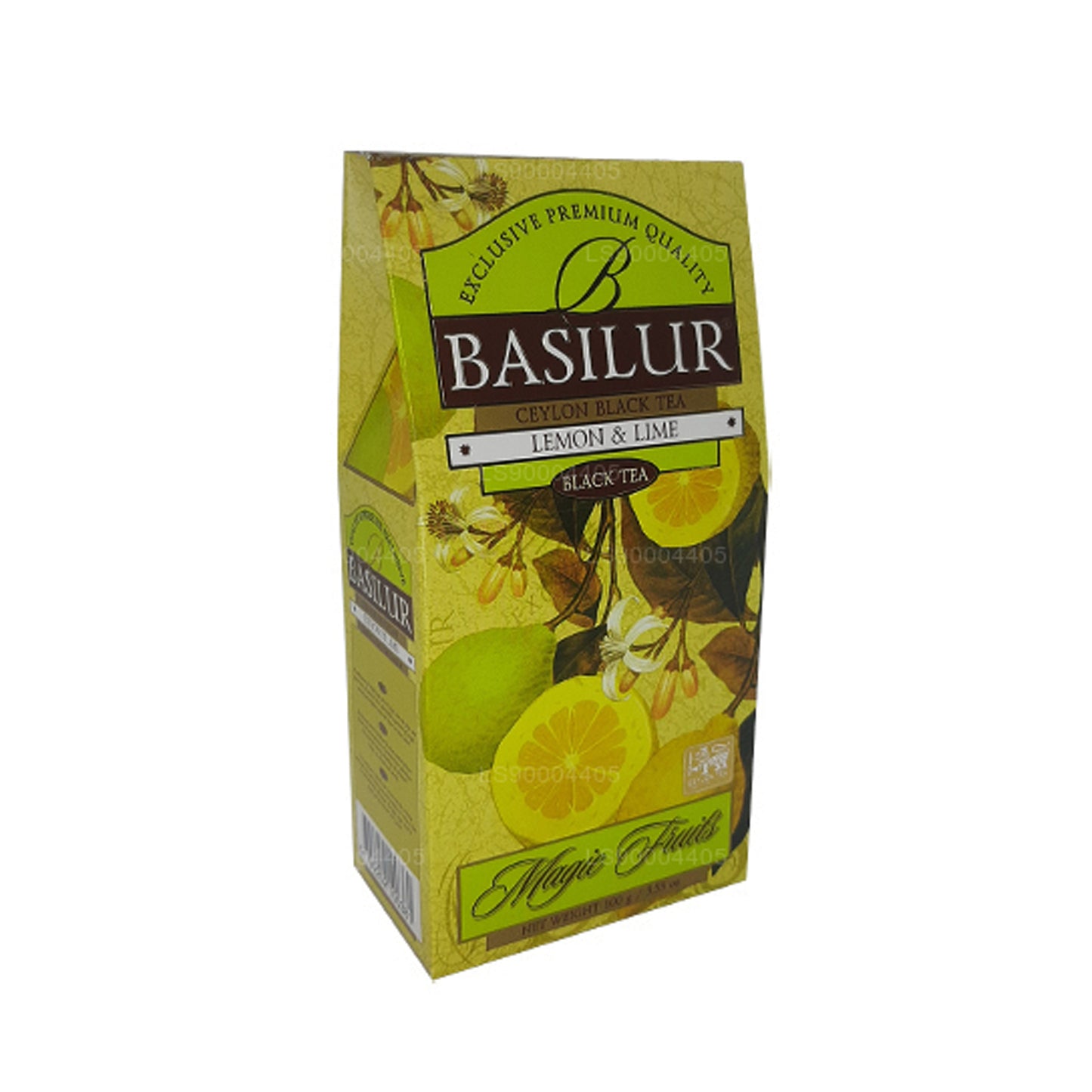 Цейлонский черный чай Basilur с лимоном и лаймом (100 г)
