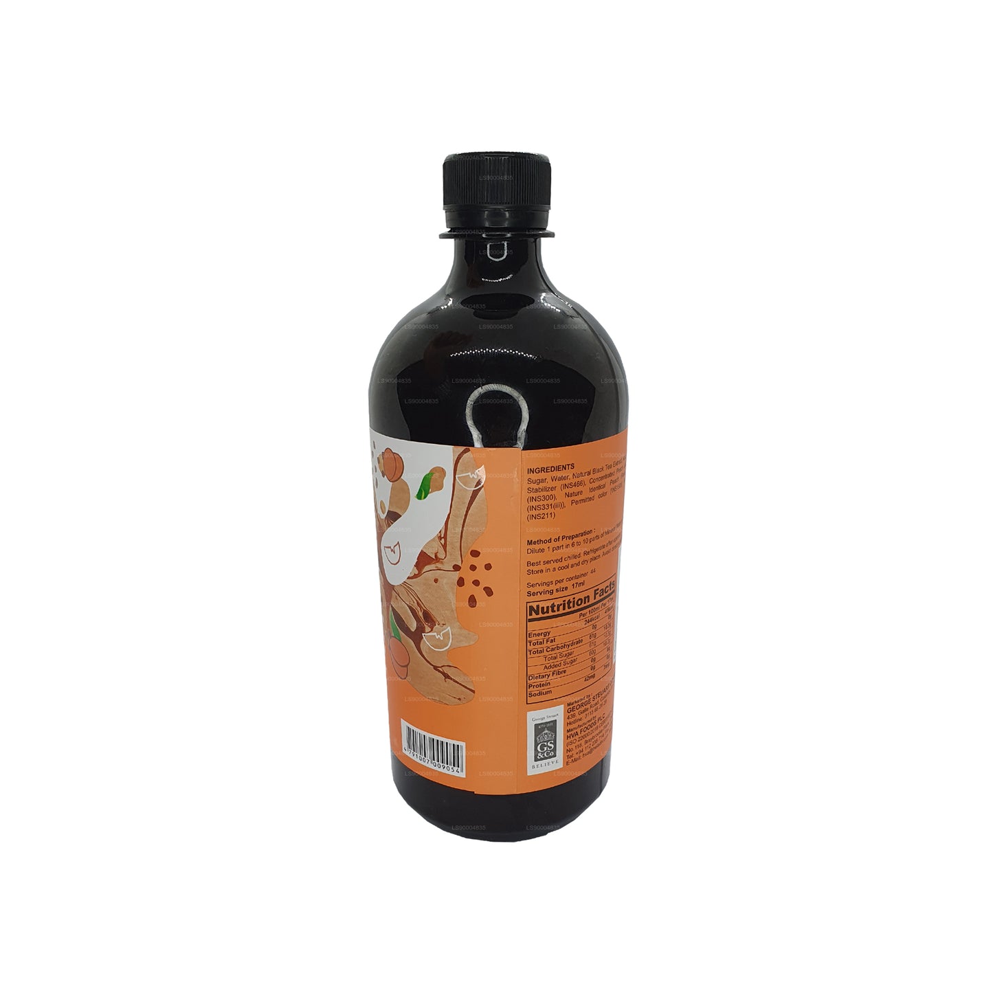 Концентрат холодного персикового чая Heladiv Cordial (750 мл)