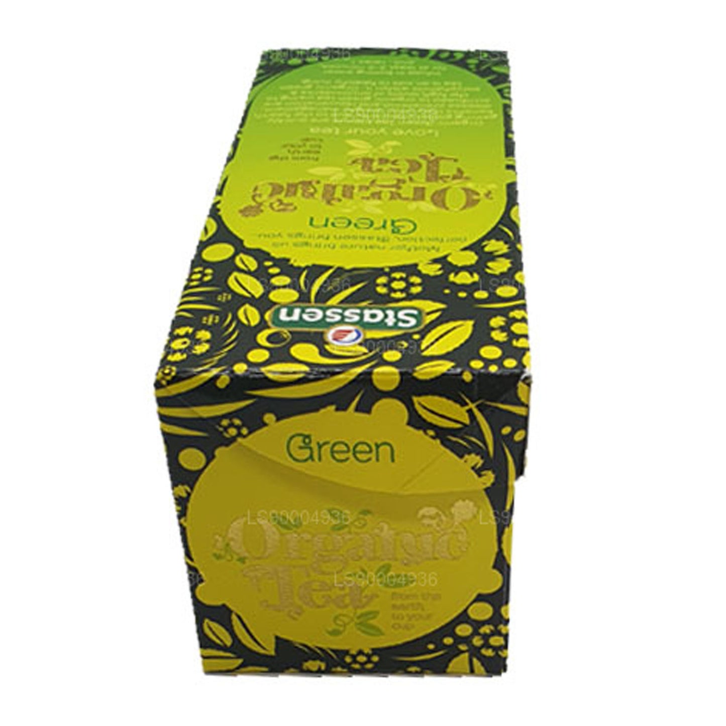 Зеленый органический чай Stassen (50 г) 25 пакетиков