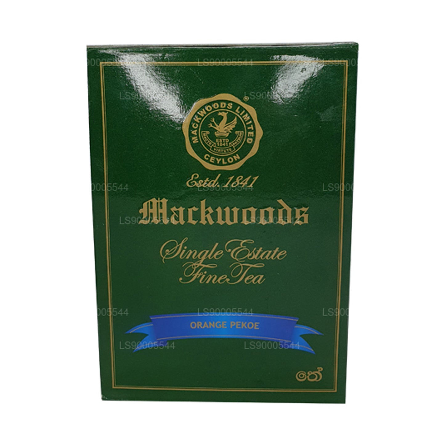 Mackwoods Single Estate, листовой, оранжевый, в картонной коробке (100 г)