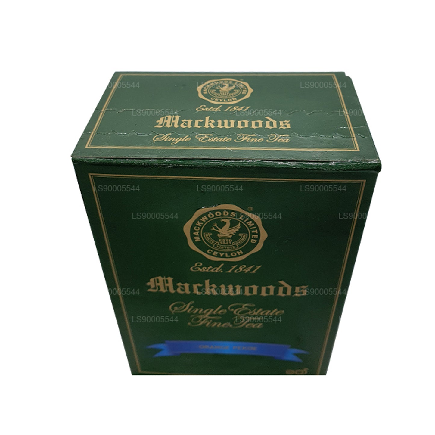 Mackwoods Single Estate, листовой, оранжевый, в картонной коробке (100 г)