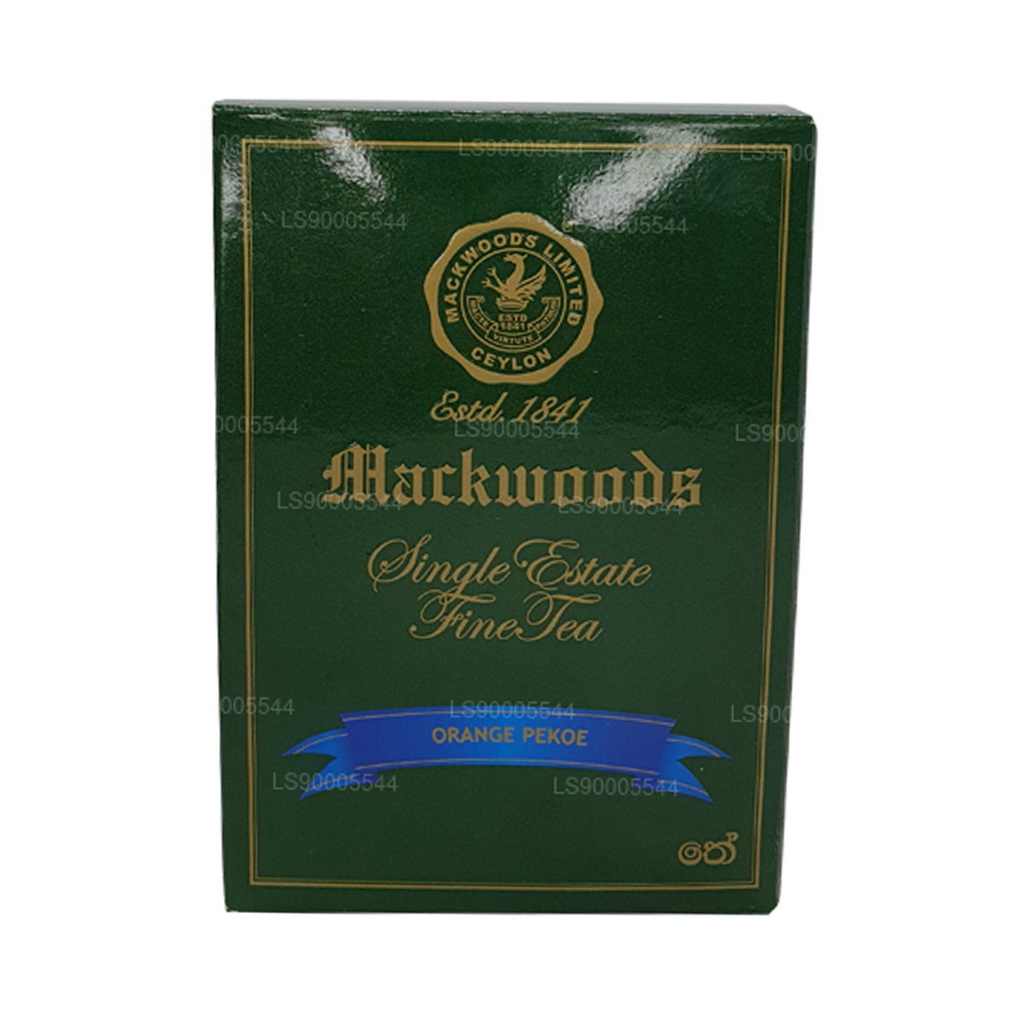 Mackwoods Single Estate, листовой, оранжевый, в картонной коробке (100 г)