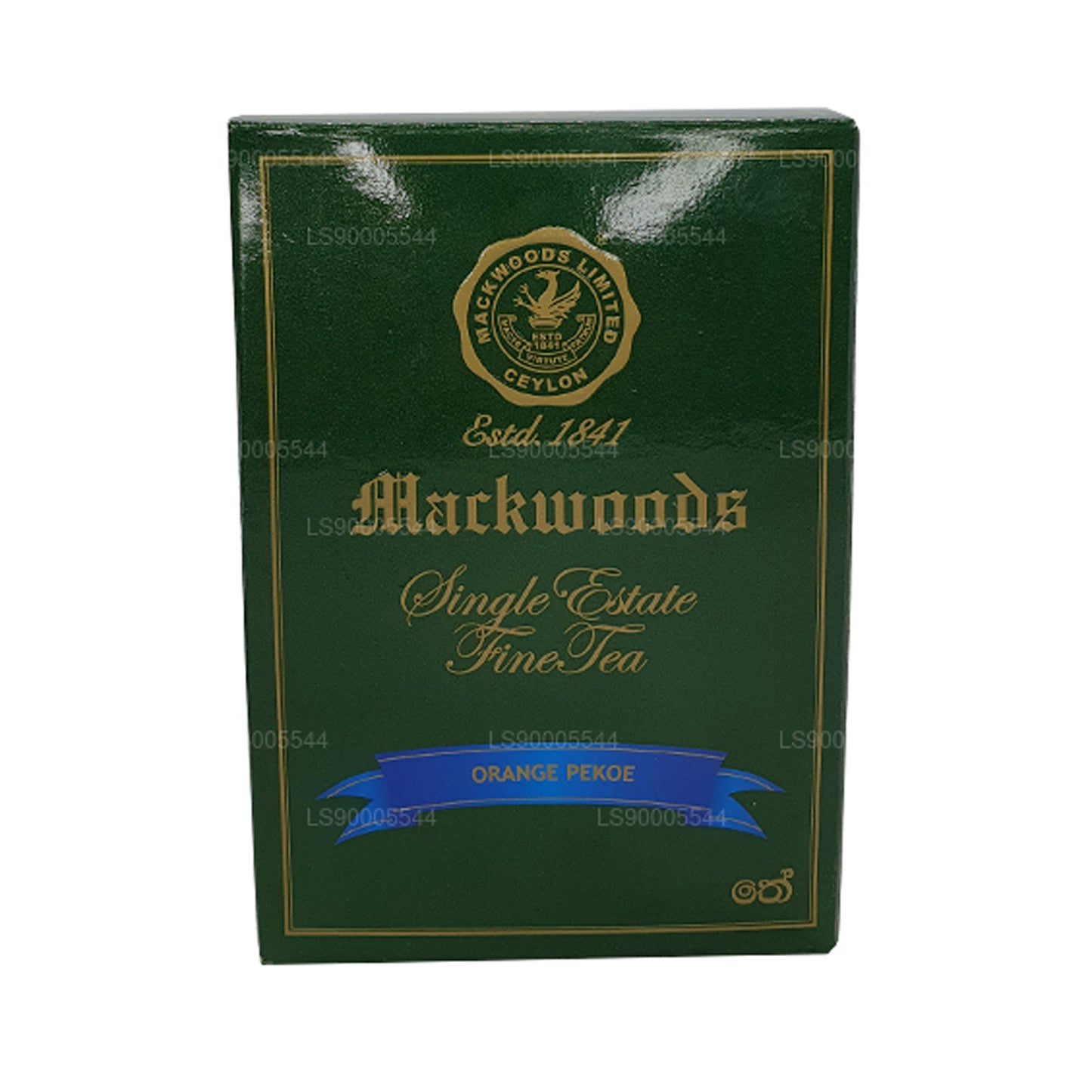 Mackwoods Single Estate, листовой, оранжевый, в картонной коробке (100 г)