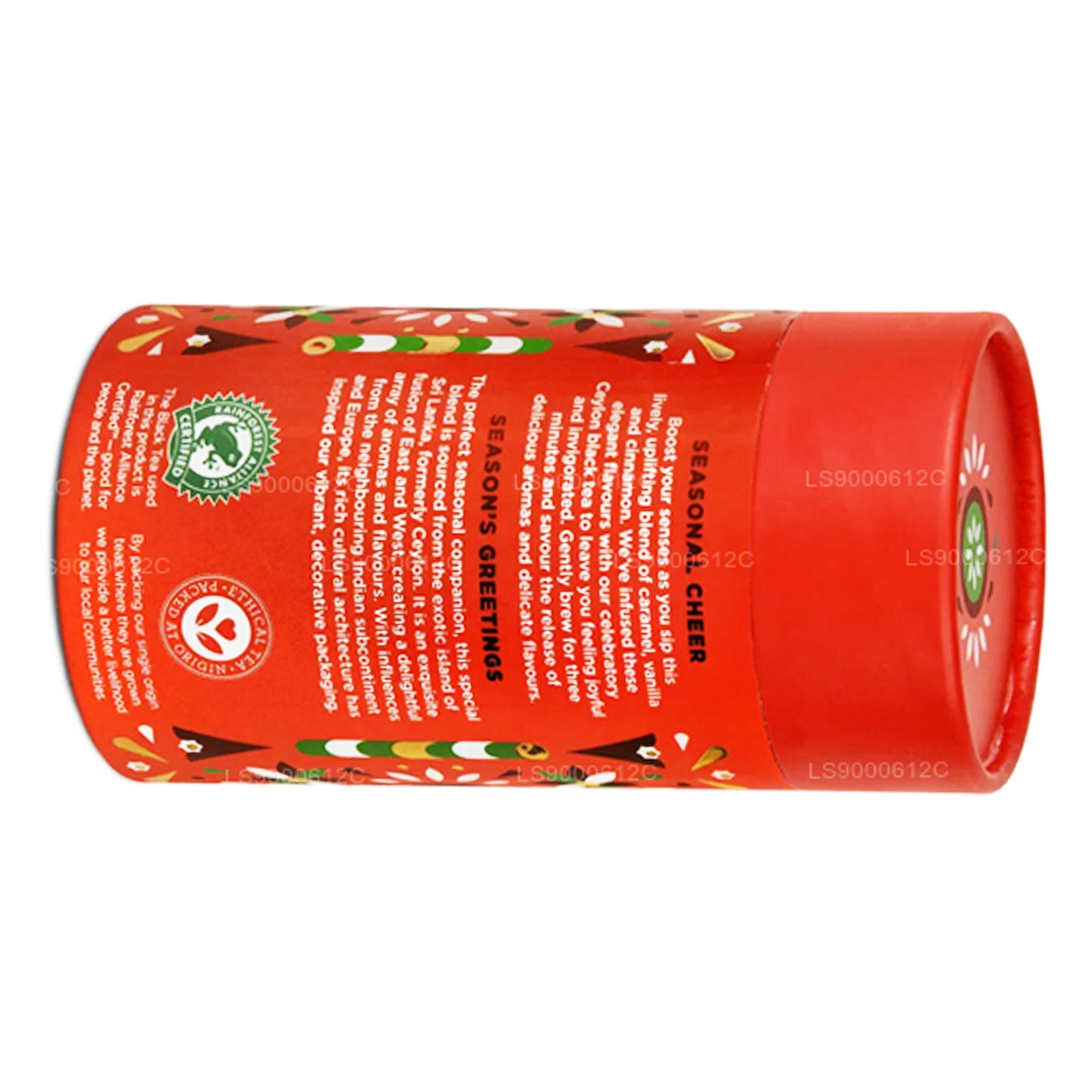 Jaf Tea Seasonal Cheer - черный чай со вкусом карамели, ванили и корицы (50 г)