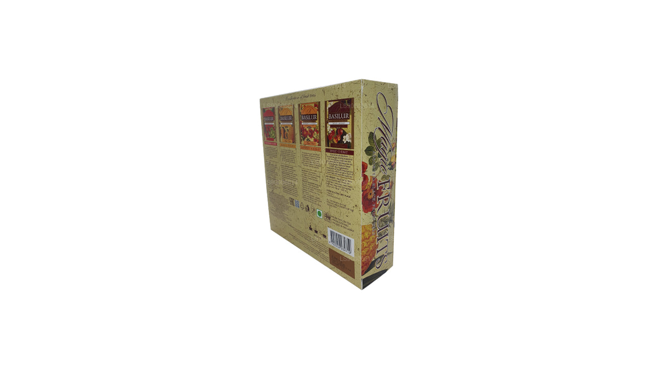 Чай Basilur Magic Fruits «Ассорти волшебных фруктов - 40 конвертов» (80 г) в пакетиках